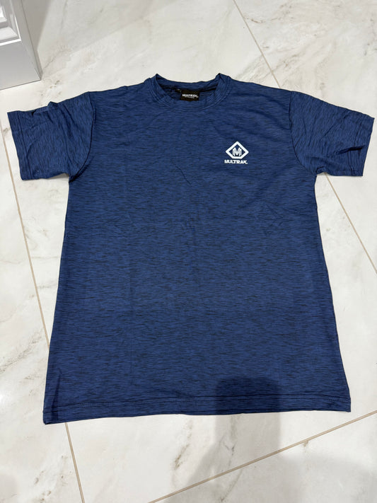 Multrak Navy Blue Stretch T-Shirt