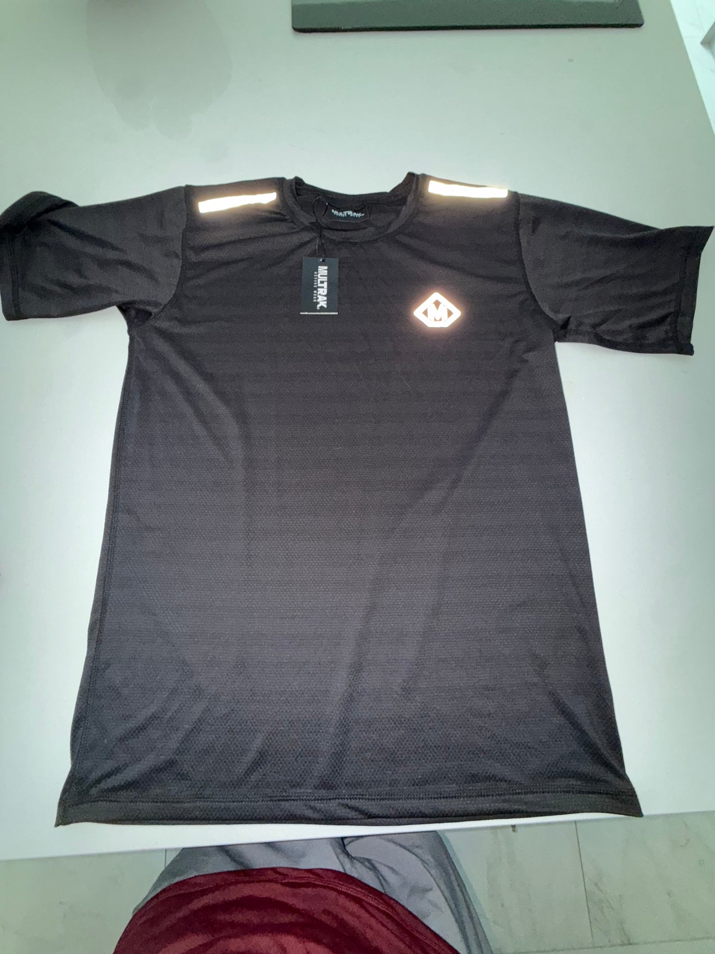 Dry-Fit stretch Tee Black